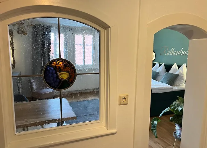 #stadtspeicher - Grüner Stern Mitten In Der Altstadt Apartamento Rothenburg ob der Tauber